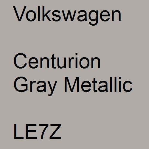 Volkswagen, Centurion Gray Metallic, LE7Z.